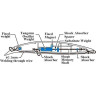 Воблер DAIWA Shoreline shiner-z lunkerhunter 130F-HD matte lightning 07400861G